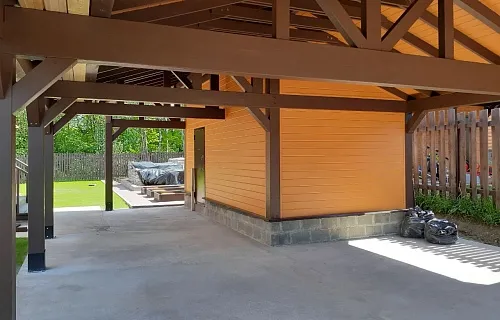 Навес с хозблоком АТМОСФЕРА — Фото 3