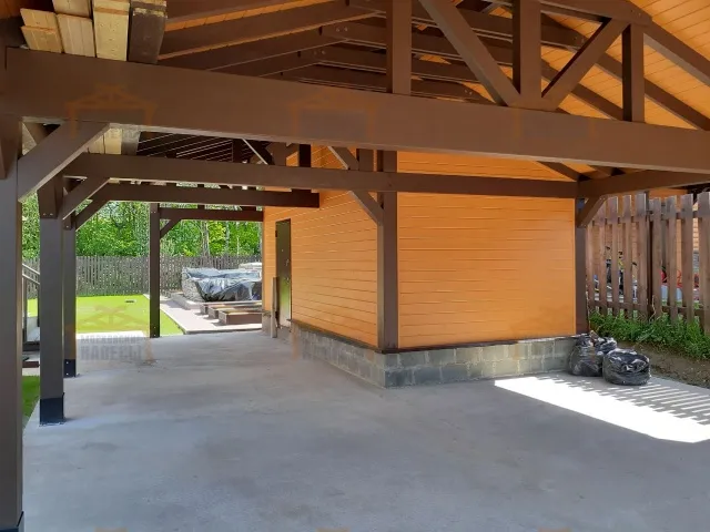 Навес с хозблоком АТМОСФЕРА — Фото 3