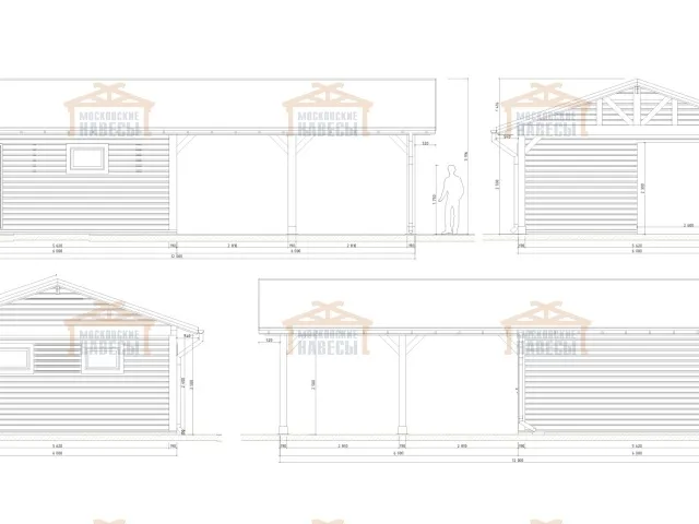 Гараж-Навес БРОНКО 2.0 — Фото 5