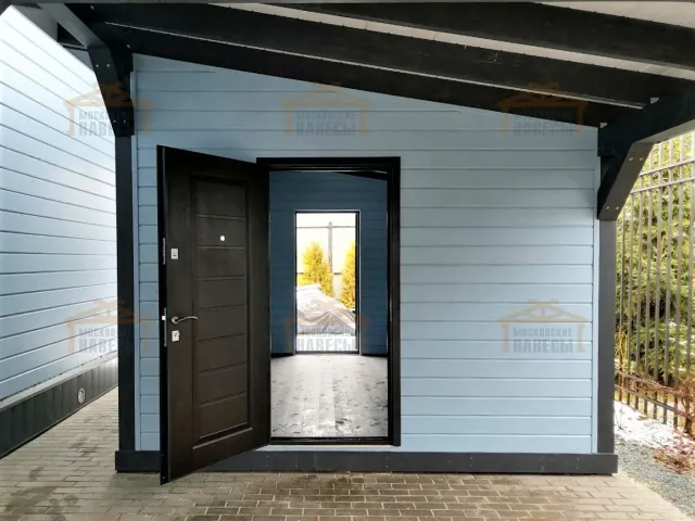 Навес с хозблоком СЕНАТОР — Фото 3