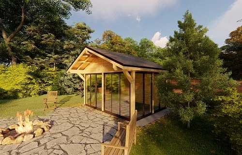 Застекленная беседка МОНТАНА — Фото 8