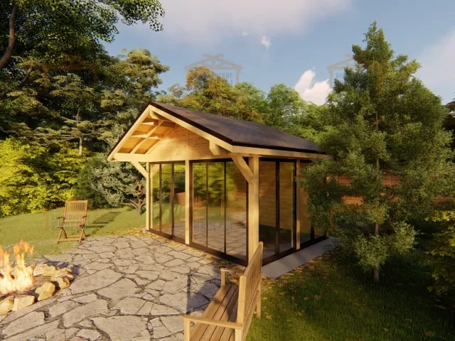 Застекленная беседка МОНТАНА — Фото 8