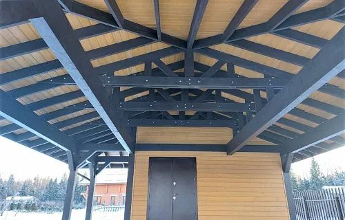 Навес с хозблоком АРИЗОНА — Фото 3