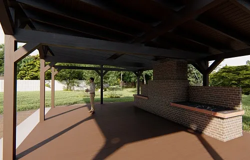 НАВЕС ДЛЯ БАРБЕКЮ НОРМАНДИЯ MAXI — Фото 8