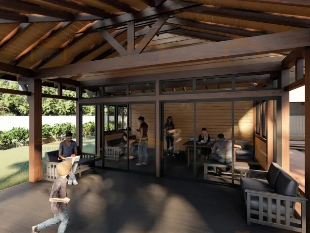 Застекленная беседка ГРАФСКАЯ ПРИСТАНЬ — Фото 7