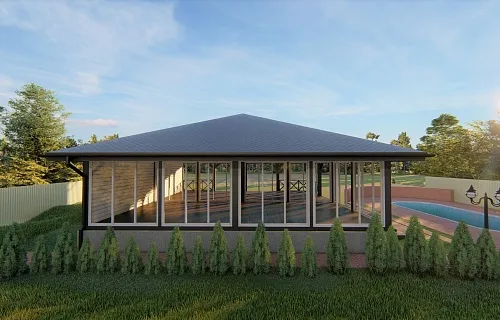 Застекленная беседка ТРИУМФ — Фото 6