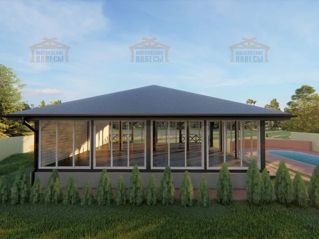 Застекленная беседка ТРИУМФ — Фото 6