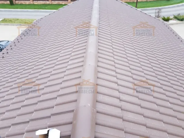 Навес для двух машин с хозблоком ФЭМИЛИ — Фото 4