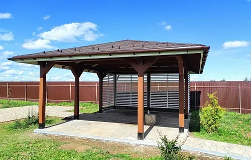 НАВЕС-БЕСЕДКА АРИАДА — Фото 3