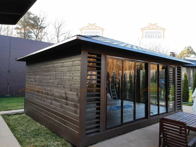 Застекленная беседка АНГЛИЙСКАЯ — Фото 8