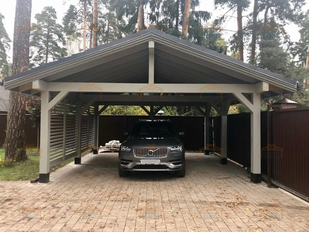 Навес для двух машин ФОРТЕ Навес для двух машин ФОРТЕ