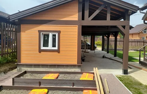 Навес с хозблоком АТМОСФЕРА — Фото 6