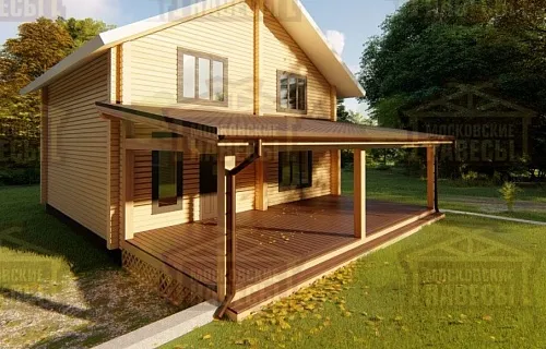 ВЕРАНДА К ДОМУ ХВОЙНАЯ — Фото 6