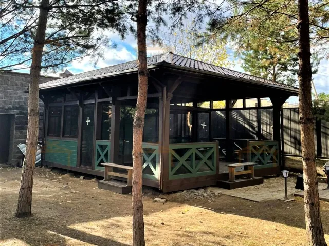 Застекленная беседка ГРАФСКАЯ ПРИСТАНЬ 2.0 — Фото 10