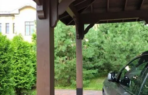 Навес для 3ех машин ВЕСТА — Фото 4