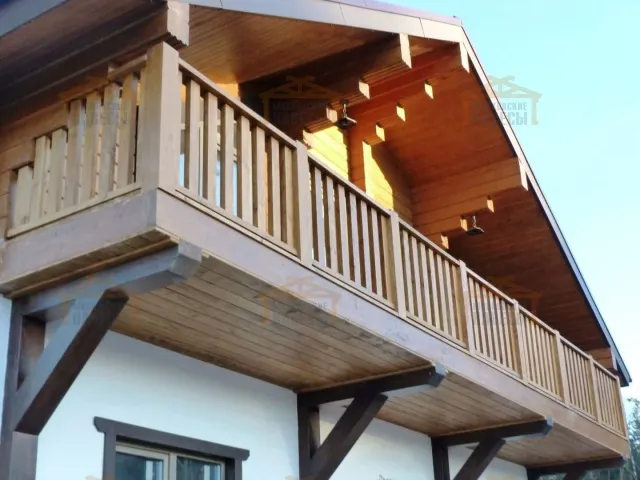 ВЕРАНДА К ДОМУ АЛЬФА — Фото 6