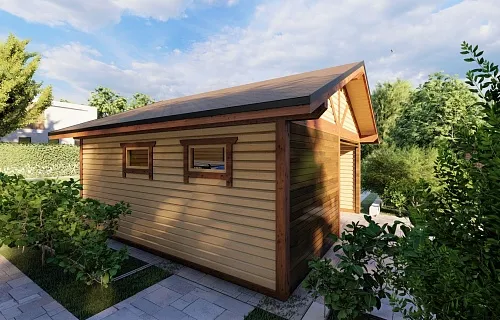 ГАРАЖ ДЛЯ ДВУХ АВТО ПАМИР — Фото 3