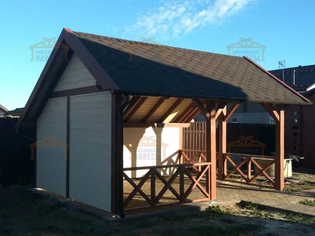 НАВЕС-БЕСЕДКА АТЛАНТ — Фото 2