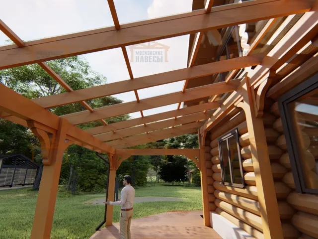 ВЕРАНДА К ДОМУ САМПИ — Фото 3