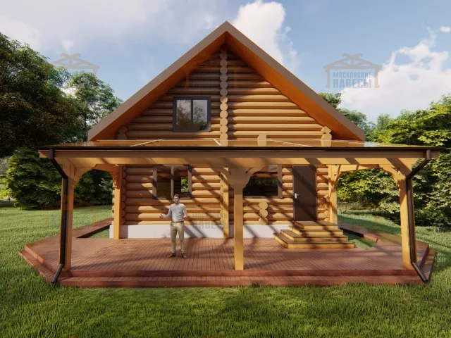 ВЕРАНДА К ДОМУ САМПИ — Фото 2