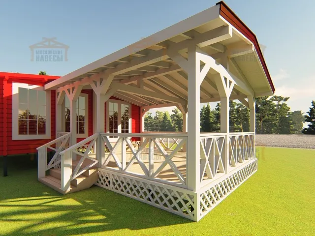 ВЕРАНДА К ДОМУ СВЕТЛАЯ — Фото 5