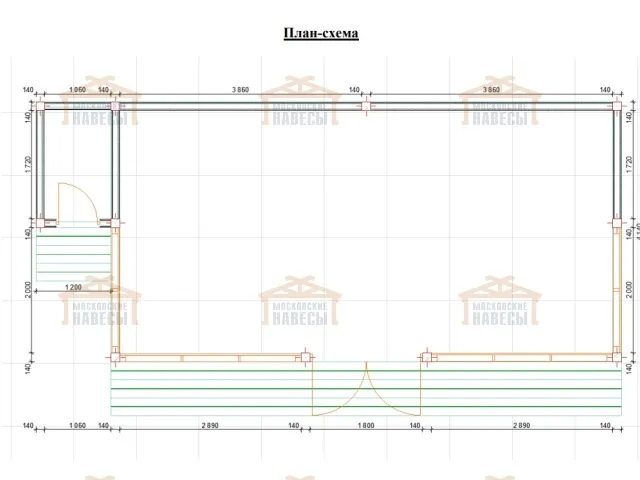 Застекленная беседка КОФЕЙНАЯ — Фото 6