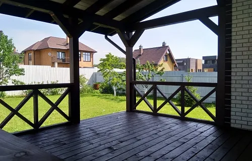 ВЕРАНДА К ДОМУ ЛЕСНАЯ — Фото 3