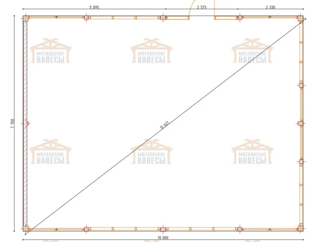 Застекленная беседка АКВАТОРИЯ — Фото 5