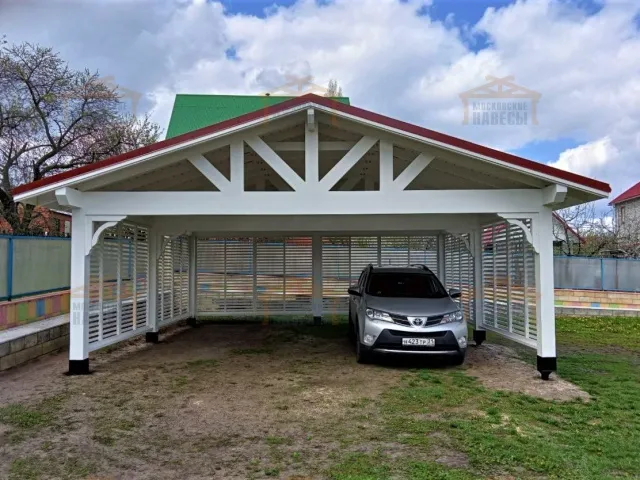 Навес для двух машин НАПОЛЕОН 2.0 — Фото 5