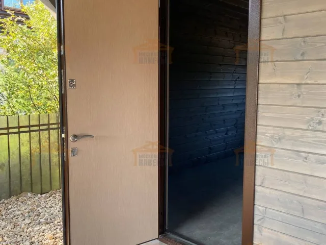 Навес для двух автомобилей с хозблоком КАЛИФОРНИЯ — Фото 7