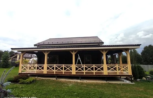 ВЕРАНДА К ДОМУ КАЗАНСКАЯ — Фото 2