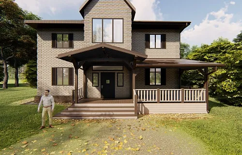 ВЕРАНДА К ДОМУ ГРАЦИЯ — Фото 7