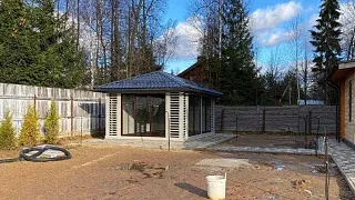 Застекленная беседка ЦЕЗАРЬ - миниатюра