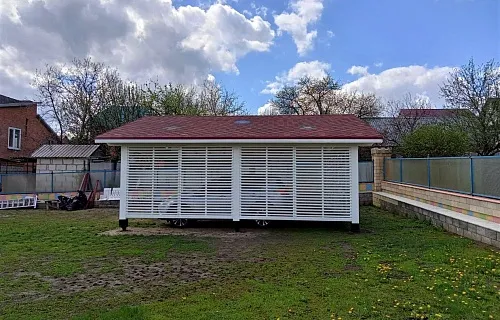 Навес для двух машин НАПОЛЕОН 2.0 — Фото 6