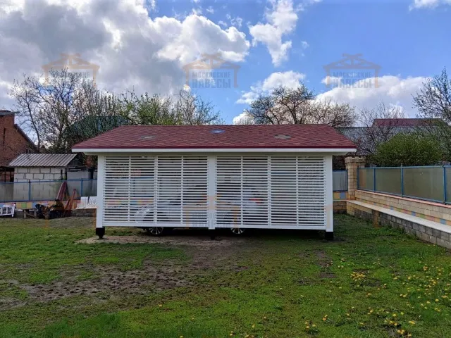 Навес для двух машин НАПОЛЕОН 2.0 — Фото 6