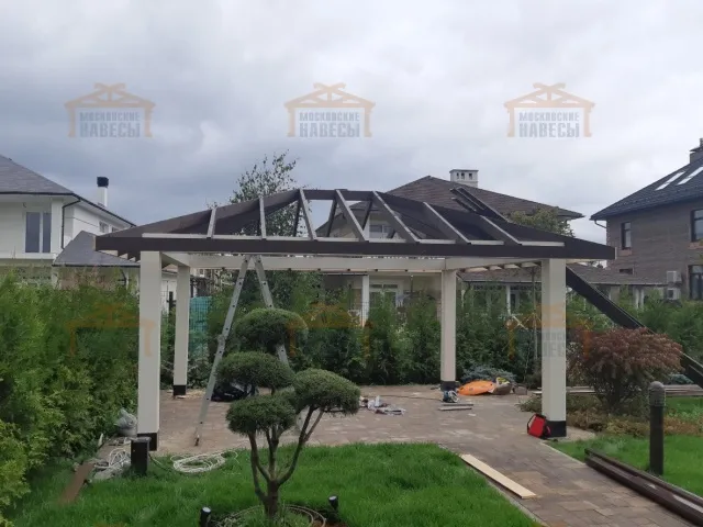 НАВЕС-БЕСЕДКА ТИТАН — Фото 4