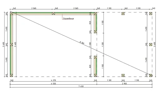 НАВЕС-БЕСЕДКА АДРИЯ 2.0 — Фото 6