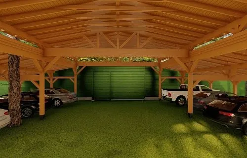 Навес для много машин РЕНЕССАНС — Фото 6