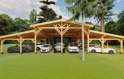 Навес для много машин РЕНЕССАНС — Фото 8