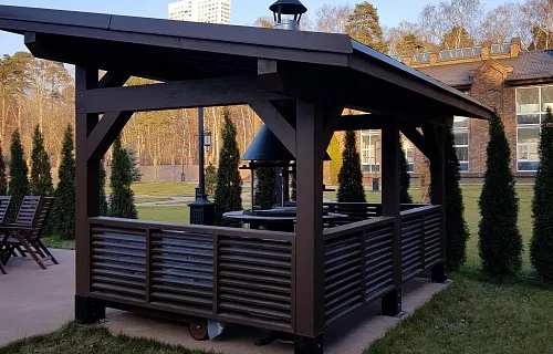 НАВЕС ДЛЯ БАРБЕКЮ ТВИД ПАРК — Фото 3