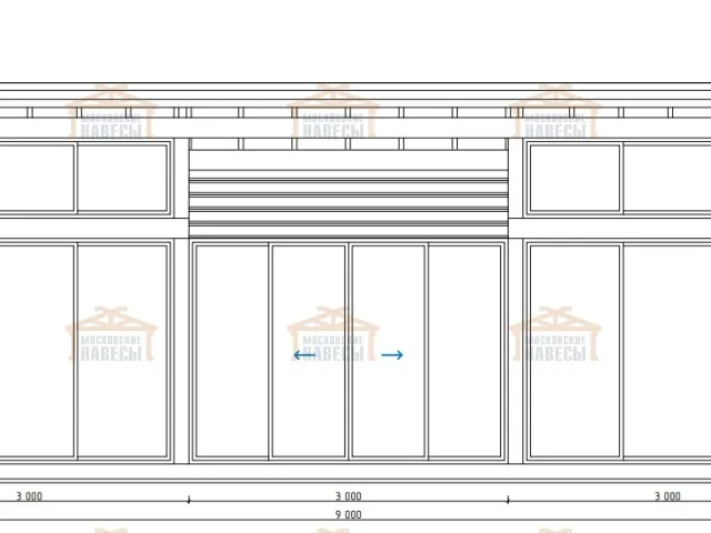 Застекленная беседка КАМЕЯ 2.0 — Фото 7