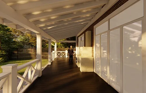 ВЕРАНДА К ДОМУ ГОРКИ-8 — Фото 3