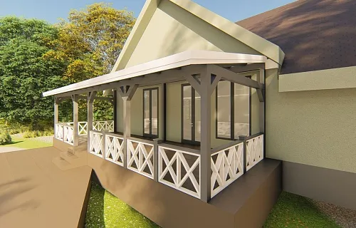 ВЕРАНДА К ДОМУ КНЯЖЕСКАЯ — Фото 6