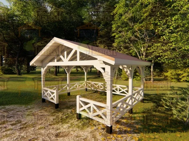 НАВЕС-БЕСЕДКА НЕРОН — Фото 4