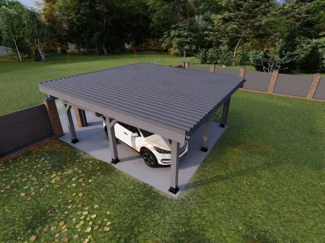 Навес для двух машин ФЛЭТ 3.0 — Фото 2