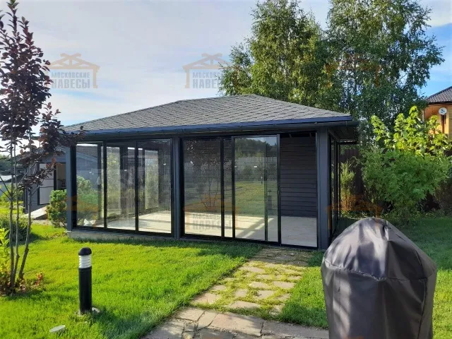 Застекленная беседка ЧАЙКА 2.0 — Фото 2
