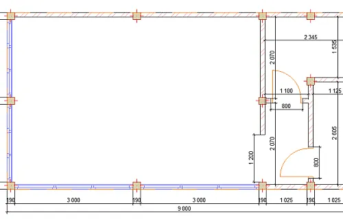 Застекленная беседка с хозблоком ЖАСМИН — Фото 7