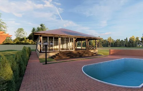 Застекленная беседка ТРИУМФ — Фото 7