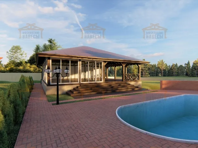 Застекленная беседка ТРИУМФ — Фото 7