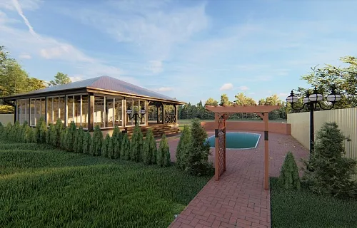 Застекленная беседка ТРИУМФ — Фото 5